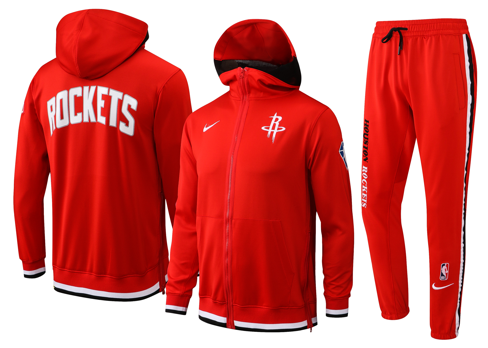 Men Houston Rockets red  2024 NBA Nike Training suit->dallas mavericks->NBA Jersey